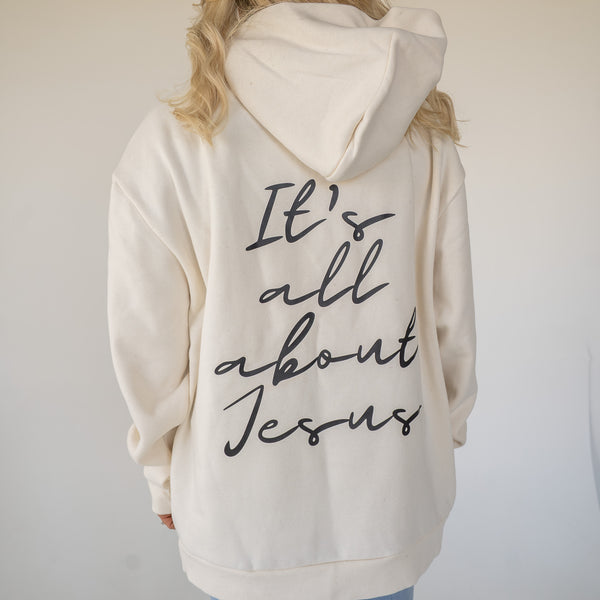 It's All About Jesus - Premium Hoodie
