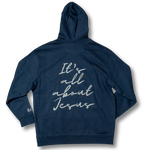 "It's All About Jesus" Premium Heavyweight Hoodie