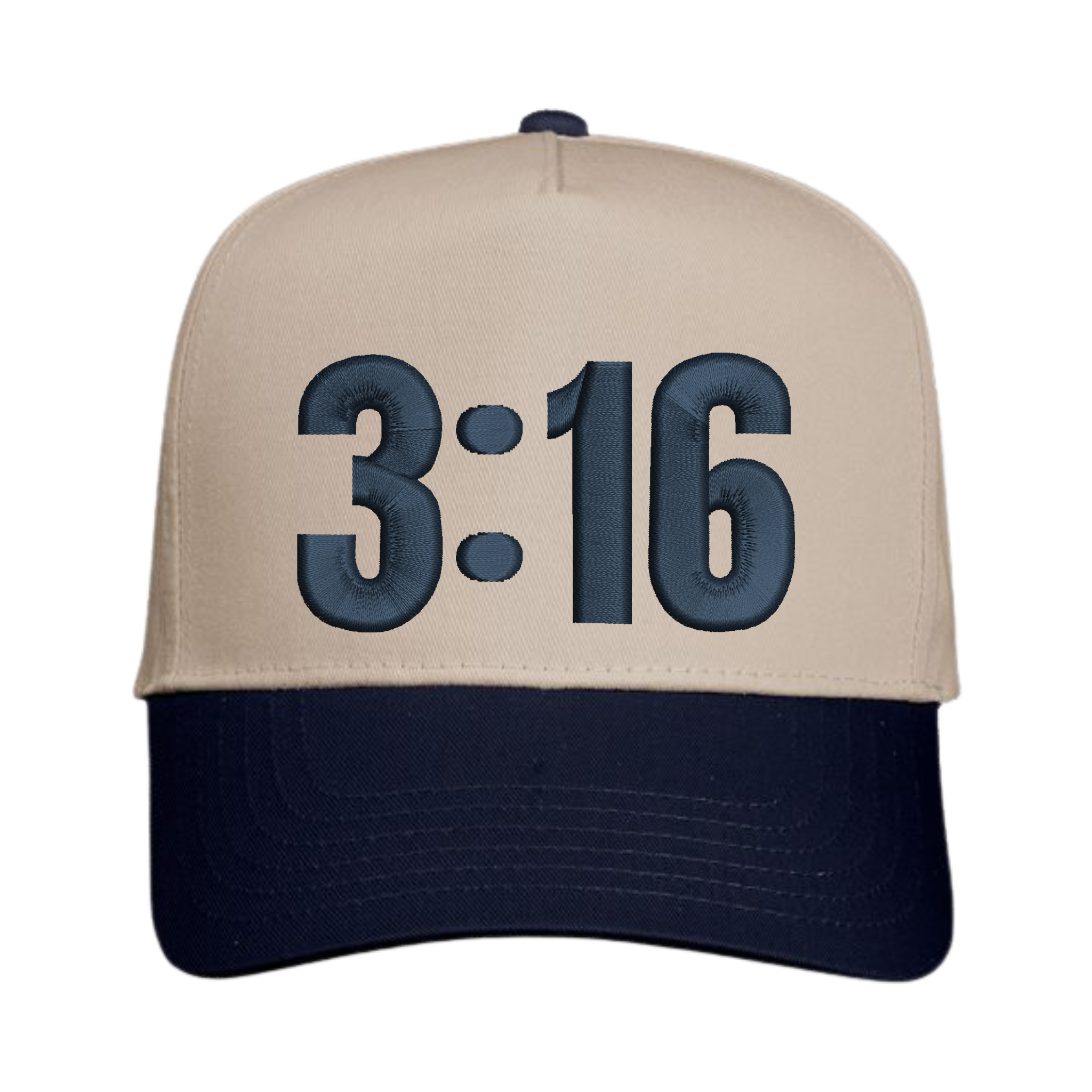 3:16 – Christian Five-Panel Twill Cap