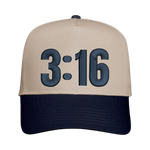 3:16 – Christian Five-Panel Twill Cap