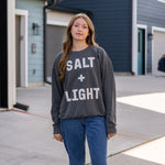 "Salt + Light" Comfort Crewneck Sweatshirt