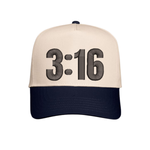 3:16 – Christian Five-Panel Twill Cap