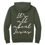 It's All About Jesus Premium Heavyweight Hoodie