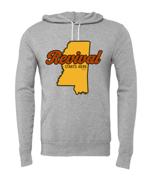 Revival Starts Here PICK YOUR STATE Hoodie (M)