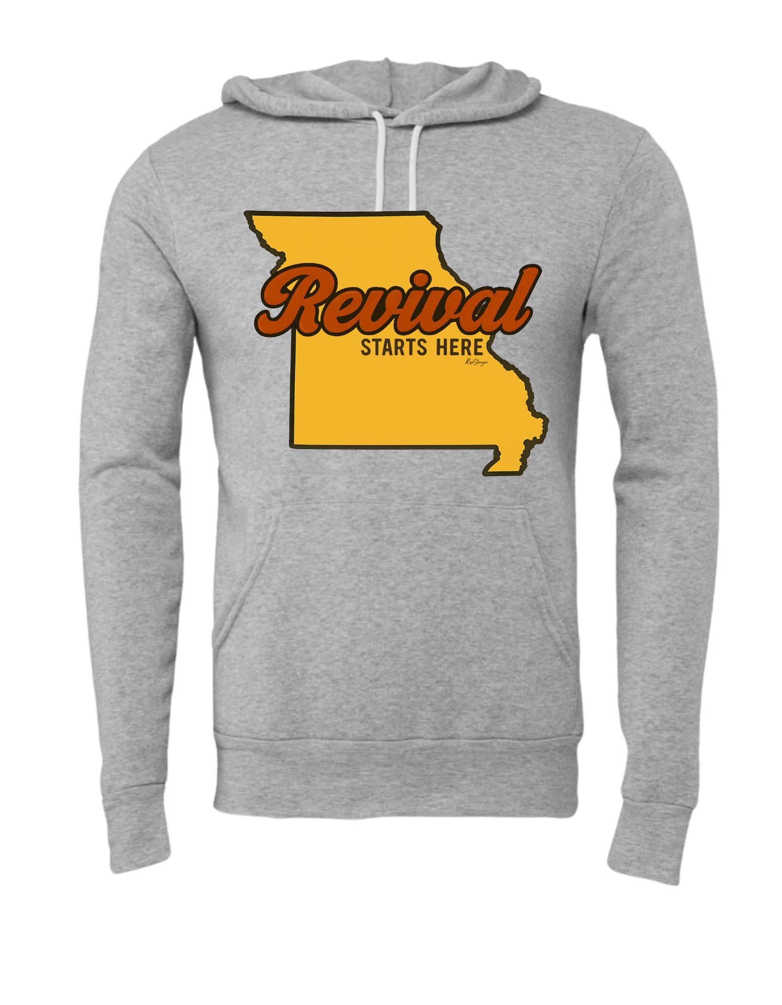 Revival Starts Here PICK YOUR STATE Hoodie (M)