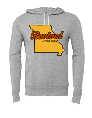 Revival Starts Here PICK YOUR STATE Hoodie (M)