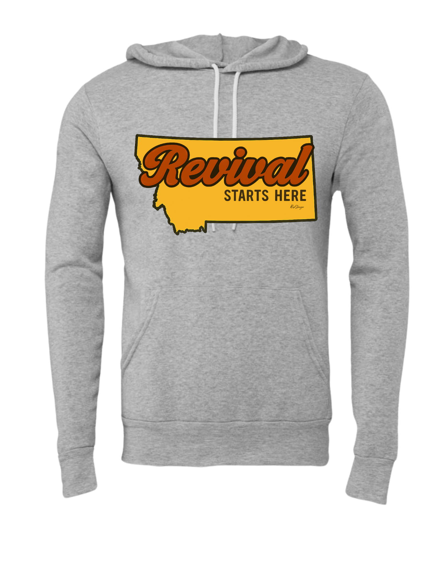 Revival Starts Here PICK YOUR STATE Hoodie (M)