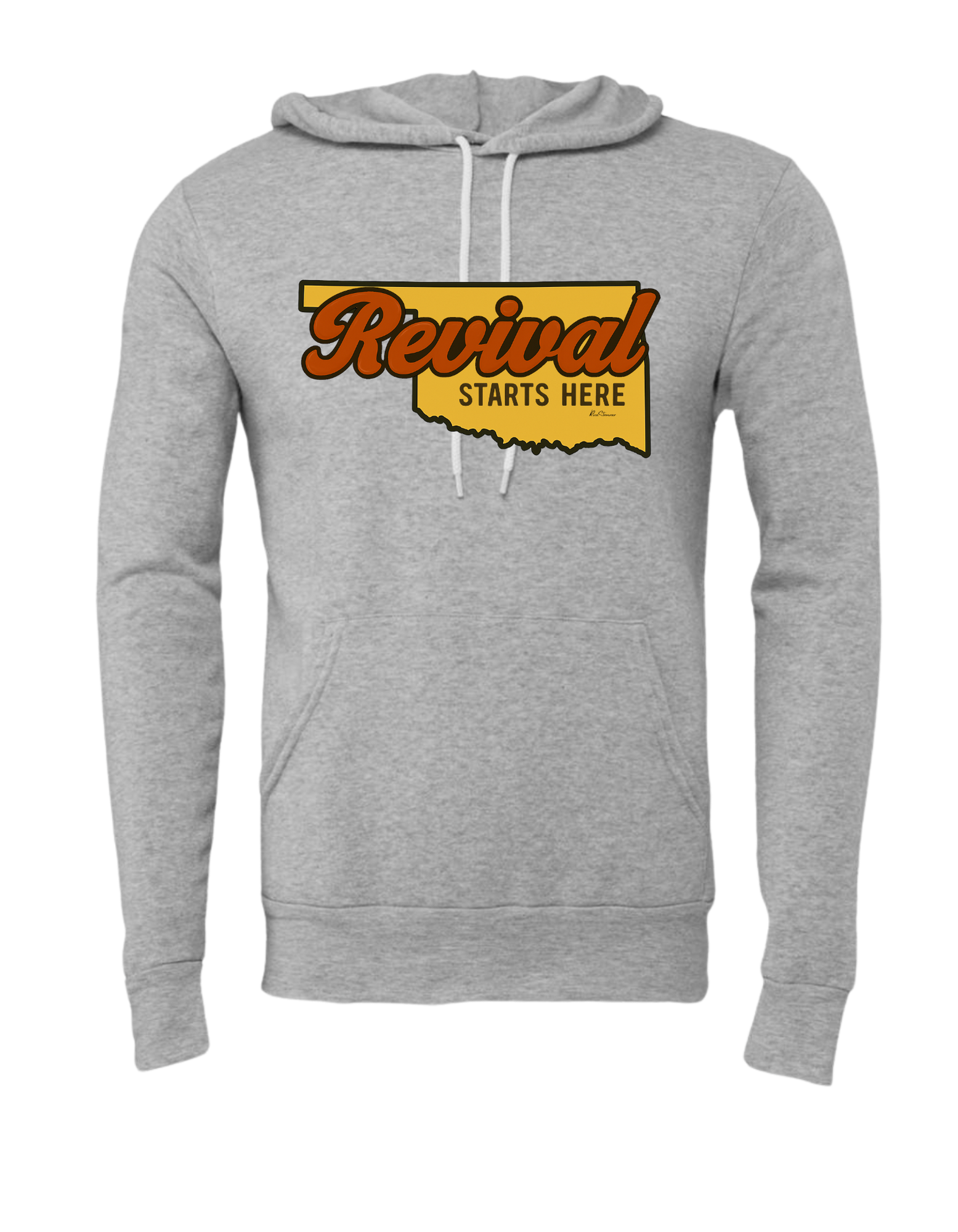 Revival Starts Here PICK YOUR STATE Hoodie (O-S)