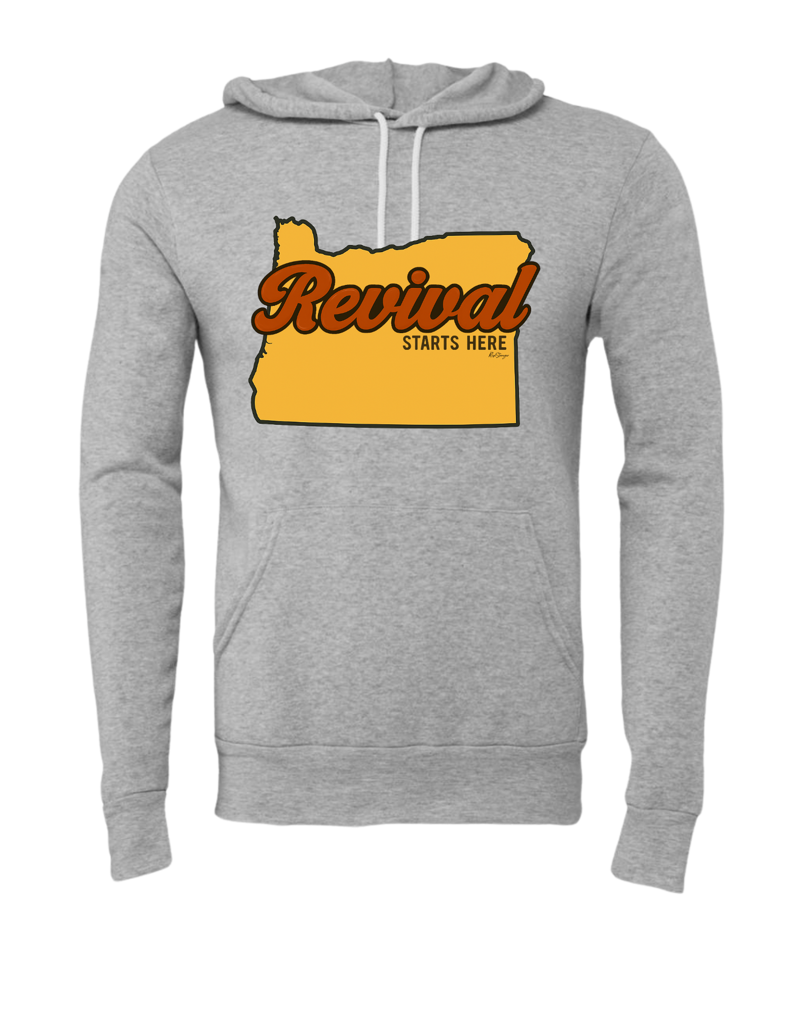 Revival Starts Here PICK YOUR STATE Hoodie (O-S)