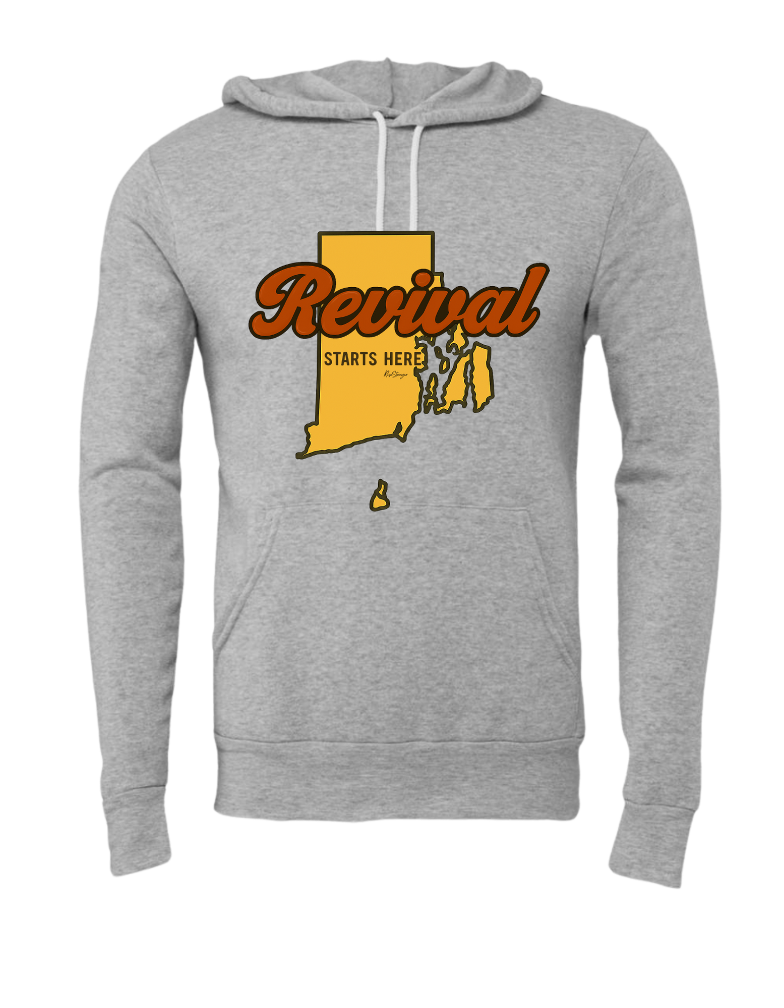 Revival Starts Here PICK YOUR STATE Hoodie (O-S)