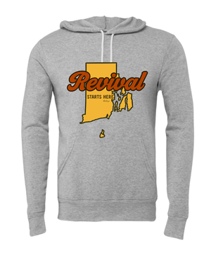 Revival Starts Here PICK YOUR STATE Hoodie (O-S)