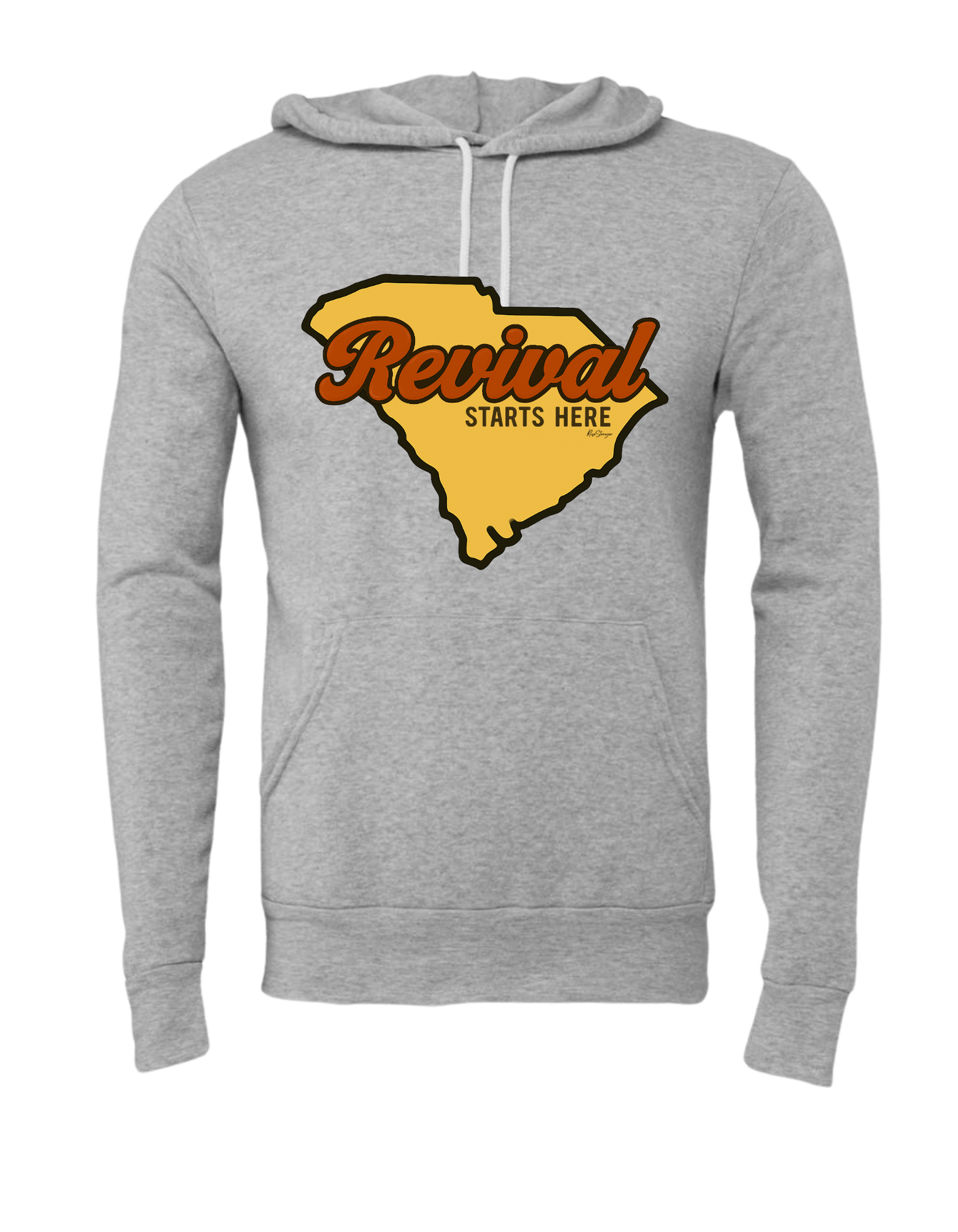 Revival Starts Here PICK YOUR STATE Hoodie (O-S)