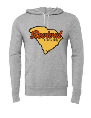 Revival Starts Here PICK YOUR STATE Hoodie (O-S)