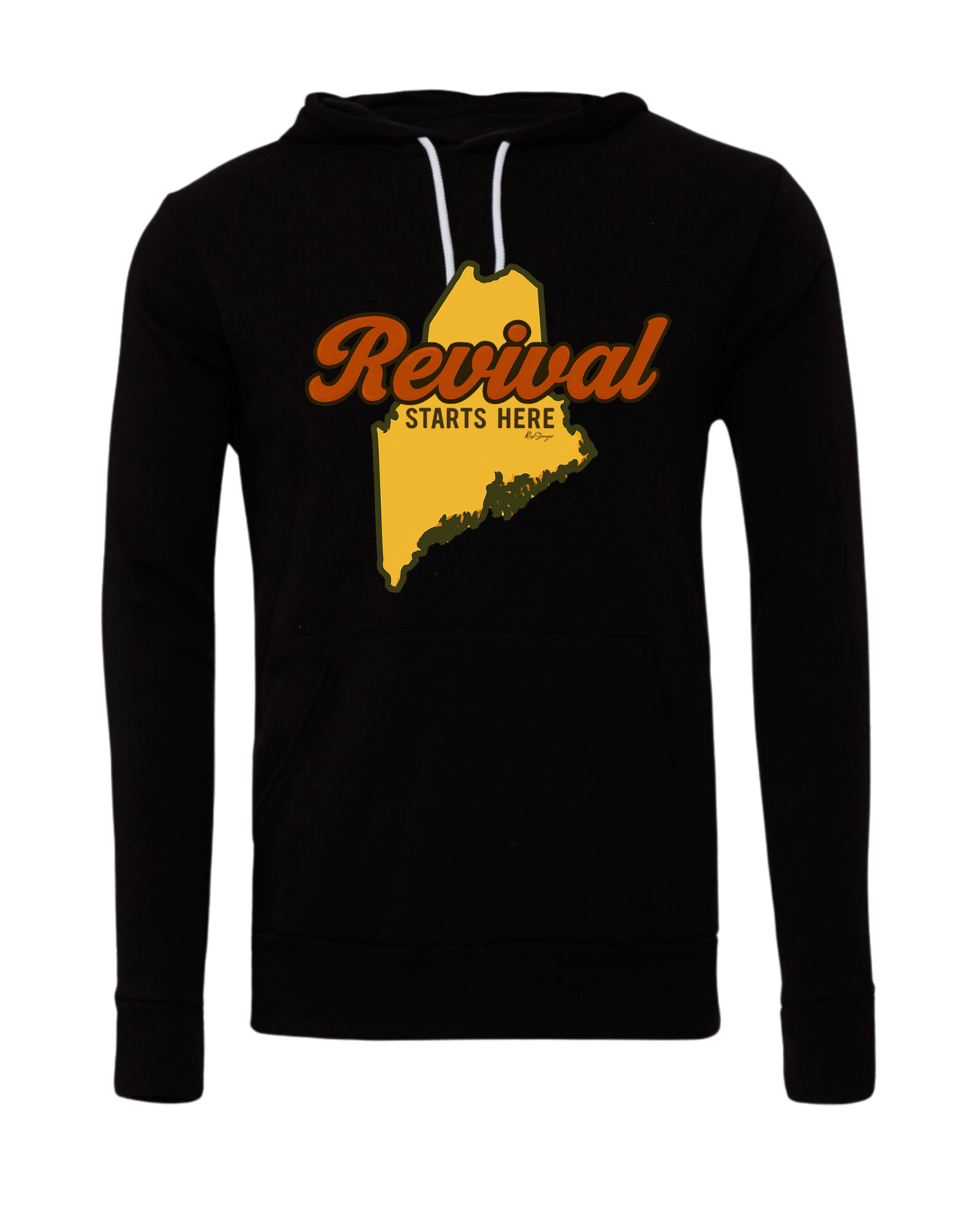 Revival Starts Here PICK YOUR STATE Hoodie (M)