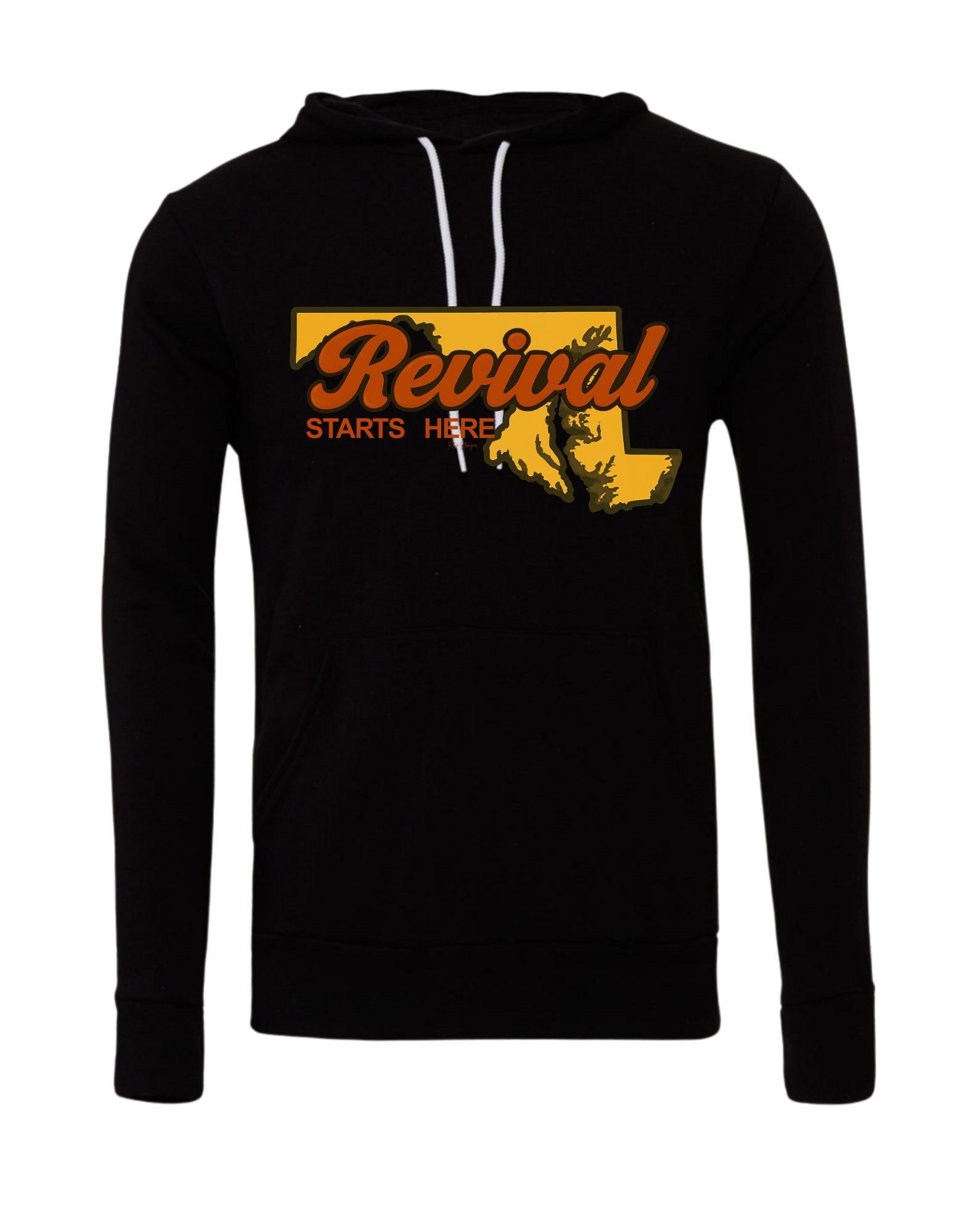 Revival Starts Here PICK YOUR STATE Hoodie (M)