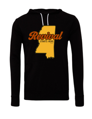 Revival Starts Here PICK YOUR STATE Hoodie (M)