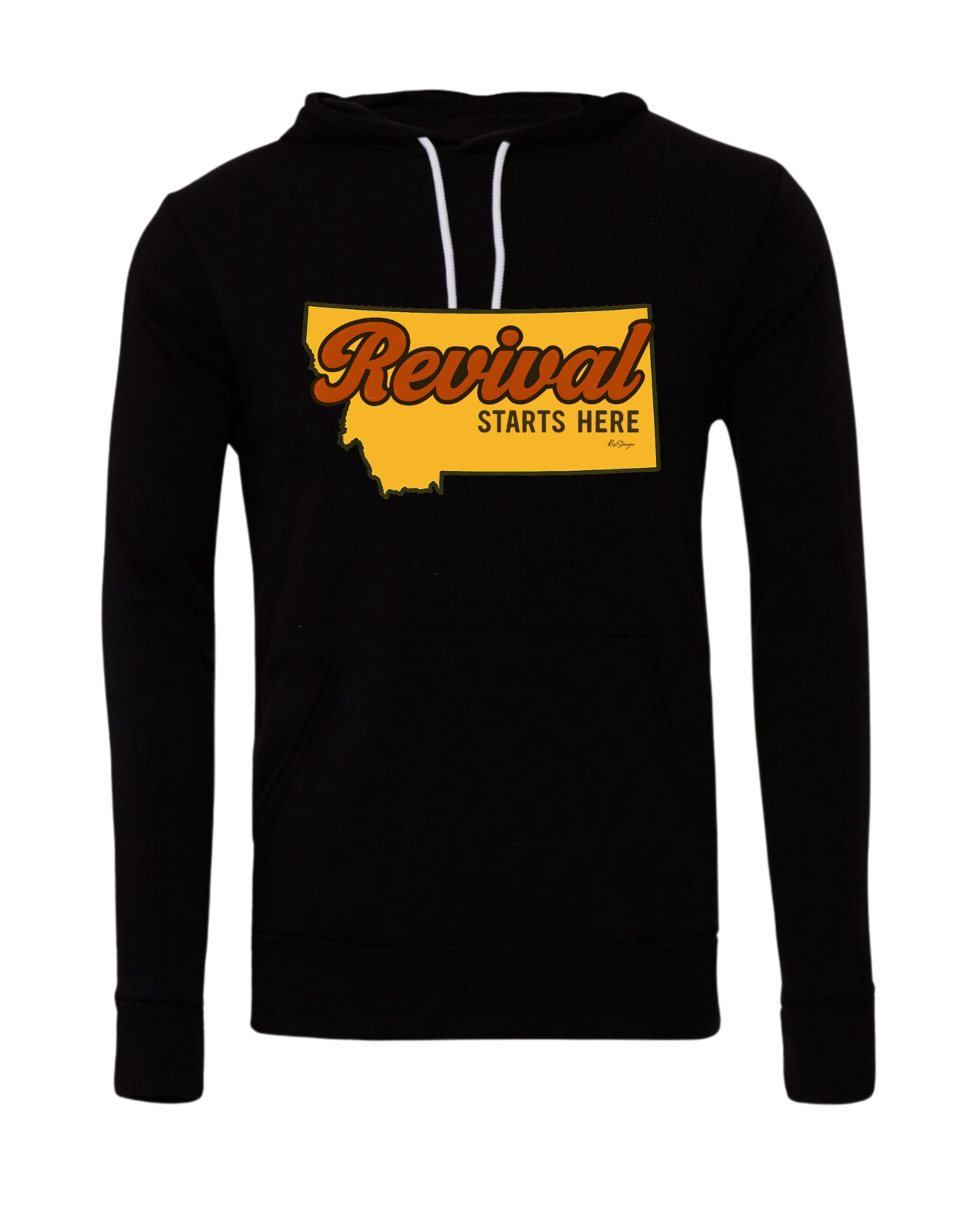 Revival Starts Here PICK YOUR STATE Hoodie (M)
