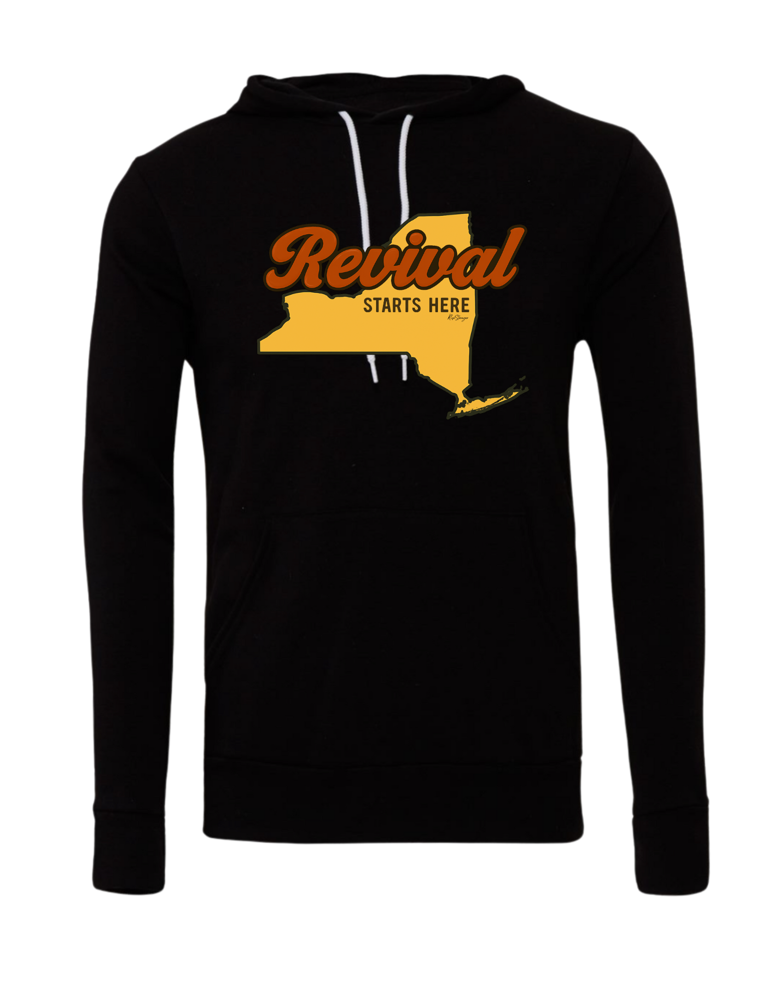 Revival Starts Here PICK YOUR STATE Hoodie (N)