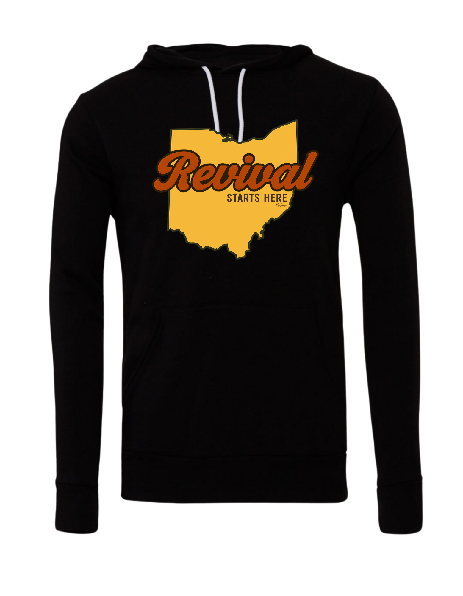 Revival Starts Here PICK YOUR STATE Hoodie (O-S)