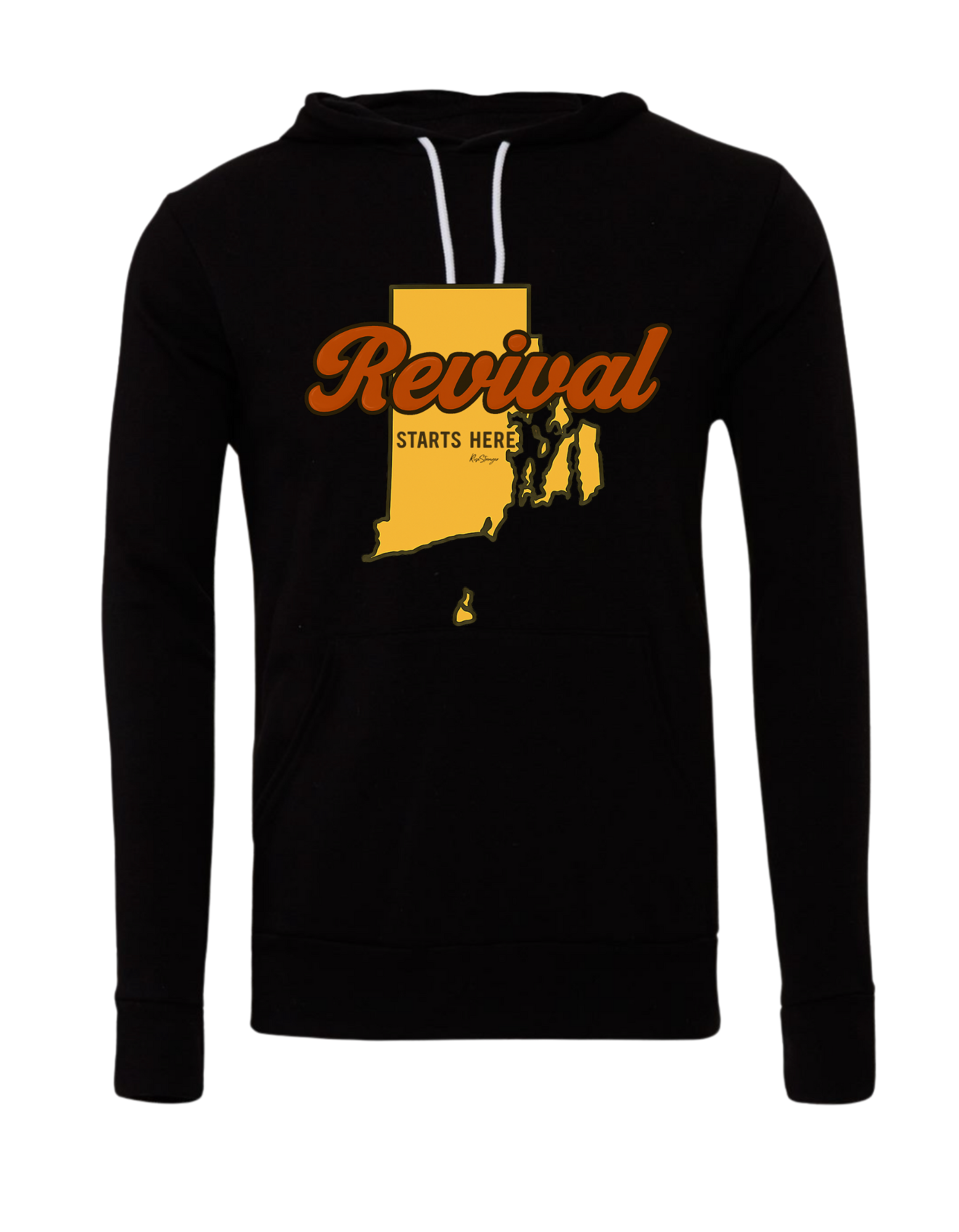 Revival Starts Here PICK YOUR STATE Hoodie (O-S)