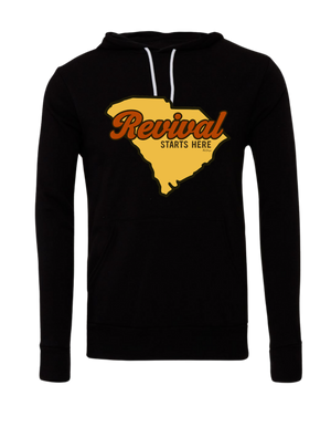 Revival Starts Here PICK YOUR STATE Hoodie (O-S)