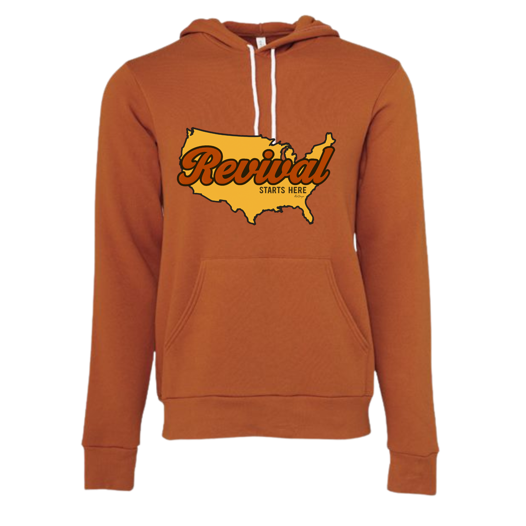 Revival Starts Here - USA Hoodie