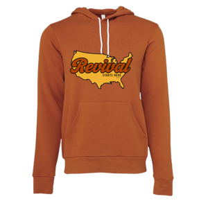 Revival Starts Here - USA Hoodie