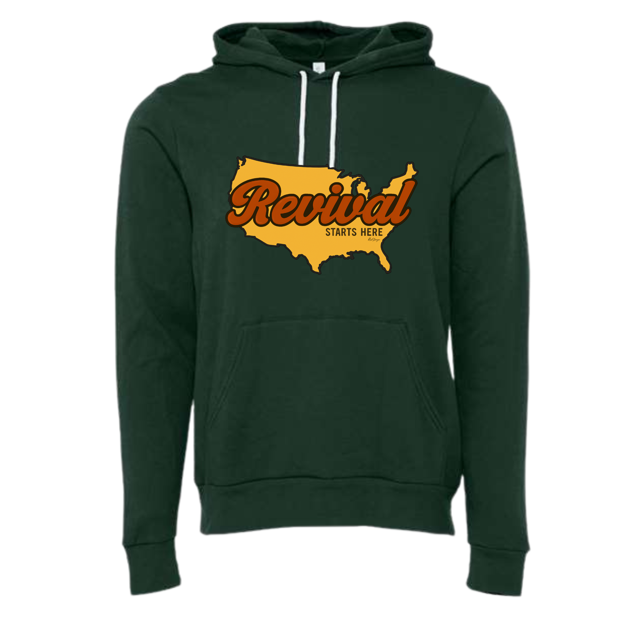 Revival Starts Here - USA Hoodie