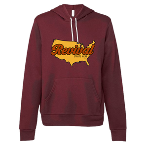 Revival Starts Here - USA Hoodie