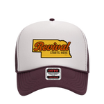 Revival Starts Here NEBRASKA – Foam Christian Trucker Hat