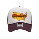 Revival Starts Here USA – Foam Christian Trucker Hat