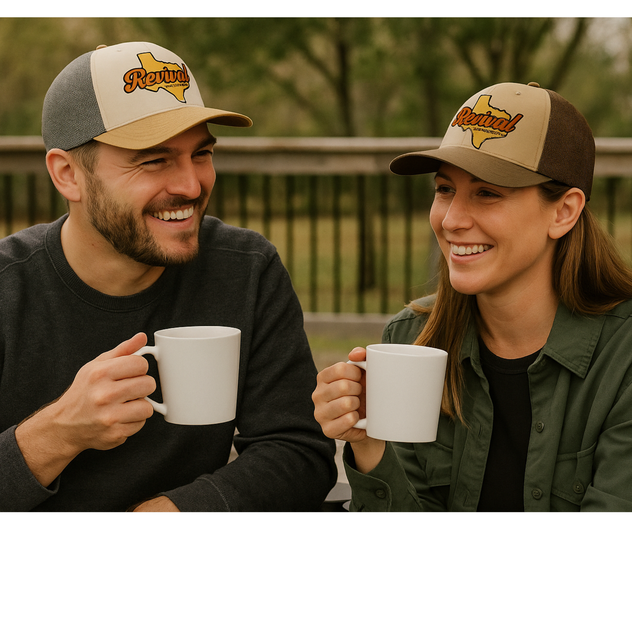 Revival Starts Here TEXAS Classic Christian Trucker Hat