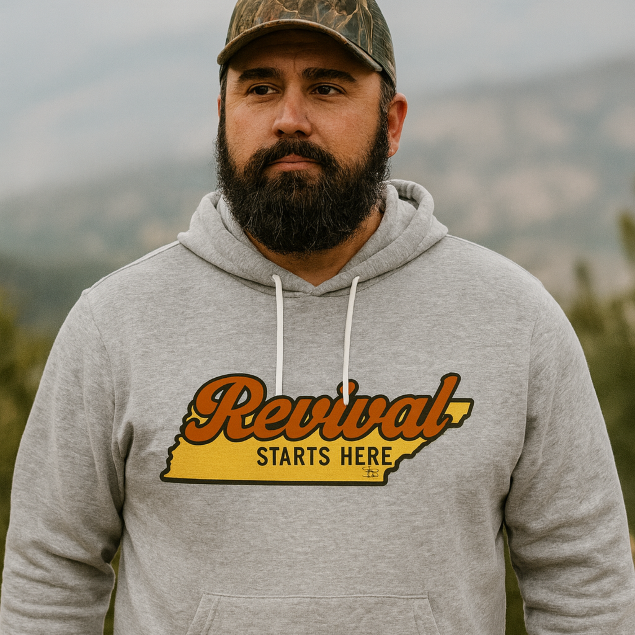 Revival Starts Here PICK YOUR STATE Hoodie (T-W)