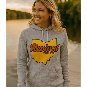 Revival Starts Here PICK YOUR STATE Hoodie (O-S)