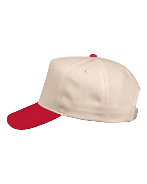 Sideview of Christian trucker hat with 'Raise A Hallelujah' on the front.