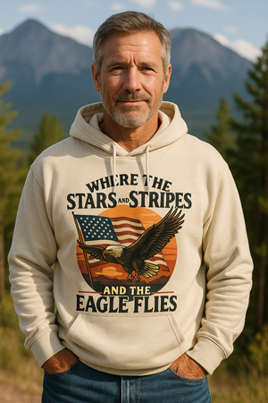 Bold Christian hoodie for faith and freedom lovers