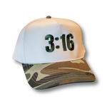 3:16 – Christian Five-Panel Twill Cap